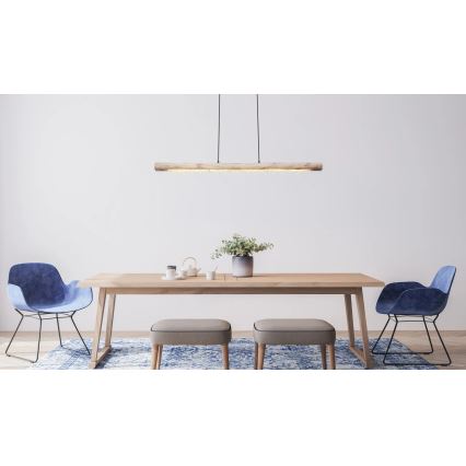 Globo 15354-20 - LED-dimmbare Pendelleuchte an Kabel FELICITAS LED/25W/230V beige