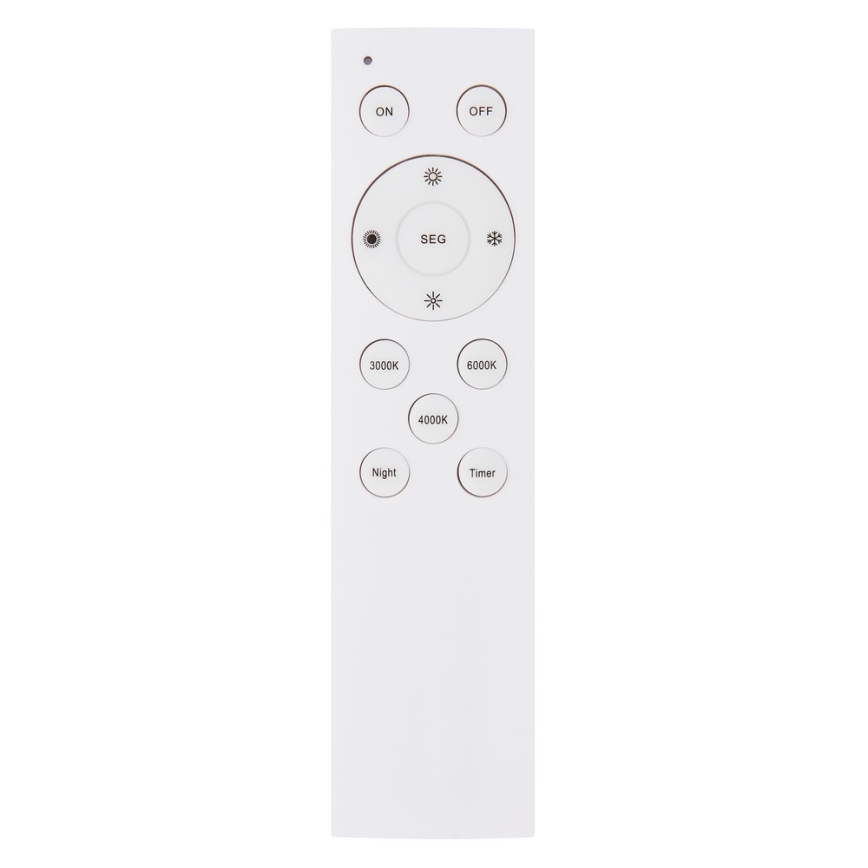 Globo - LED Dimmbare Deckenleuchte LED/24W/230V + FB