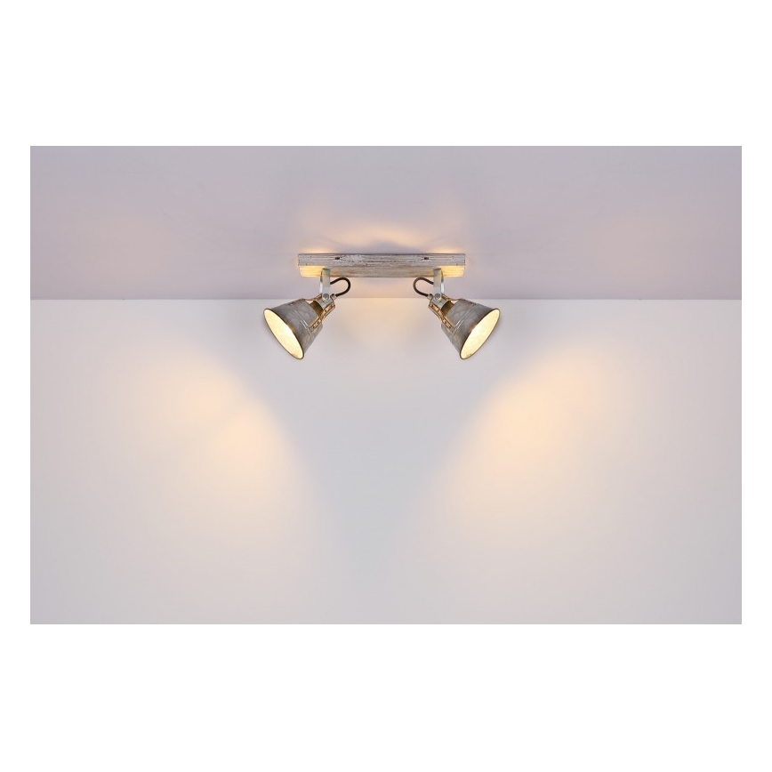 Globo - Strahler 2xE27/60W/230V Tanne