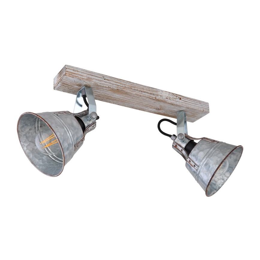 Globo - Strahler 2xE27/60W/230V Tanne