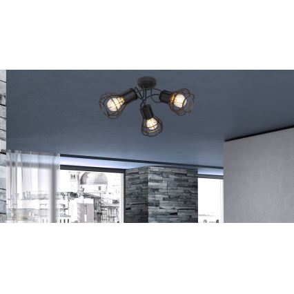 Globo - Deckenstrahler 3xE27/40W/230V