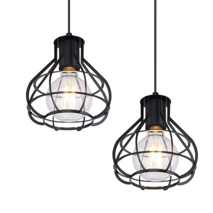 Globo - Hängeleuchte 4xE27/60W/230V