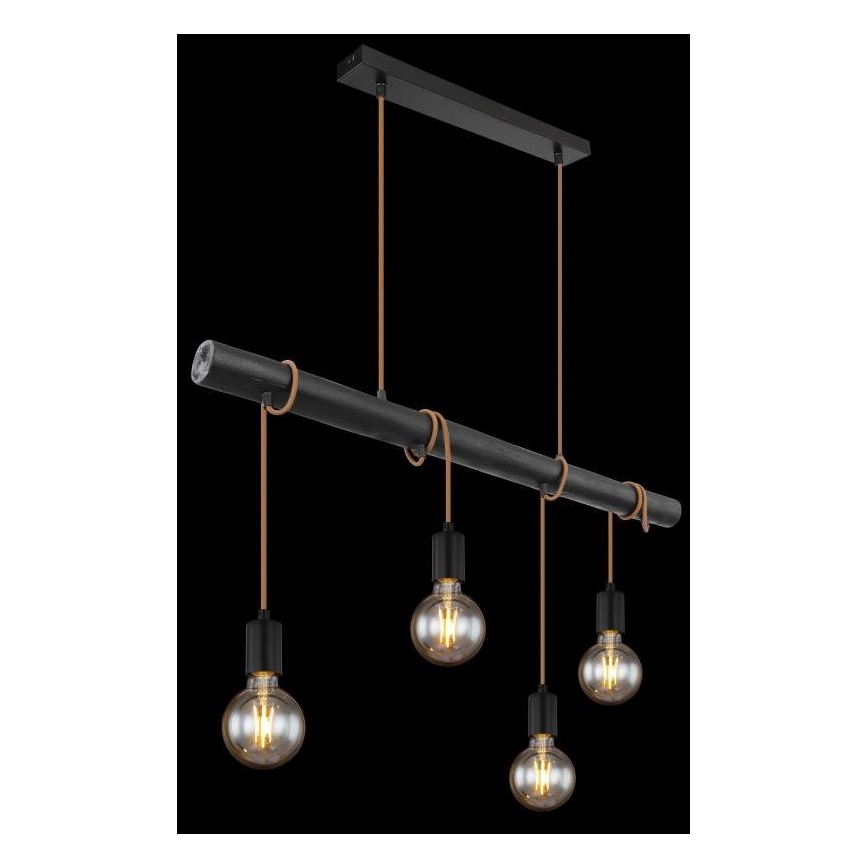 Globo 15459-4H - Hängeleuchte LEO 4xE27/60W/230V