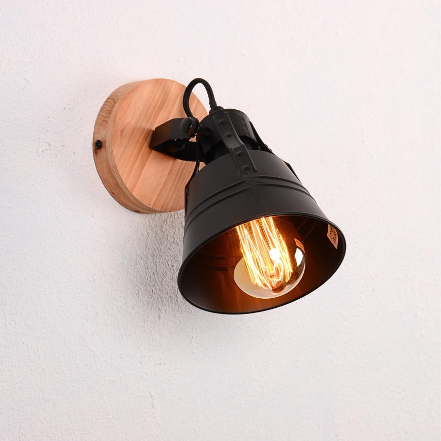 Globo - Wandstrahler 1xE27/60W/230V Tanne