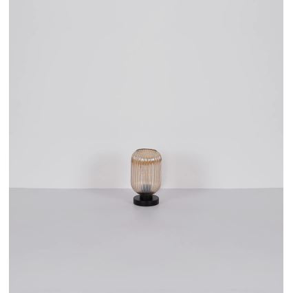 Globo - Tischleuchte 1xE27/40W/230V braun