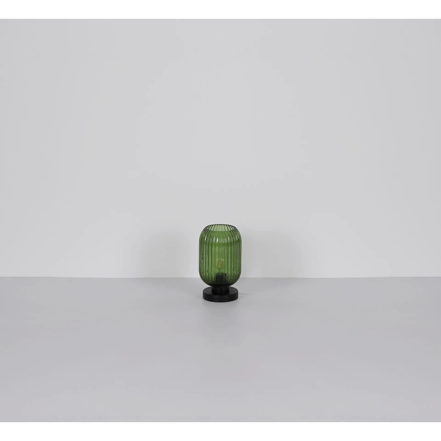 Globo - Tischleuchte 1xE27/40W/230V grün