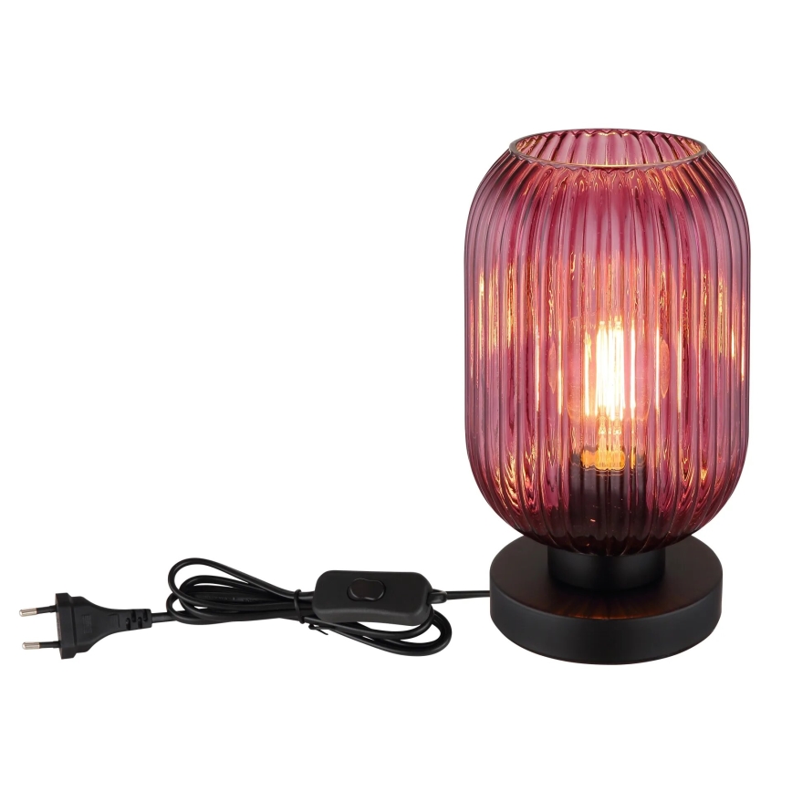 Globo - Tischleuchte 1xE27/40W/230V violett