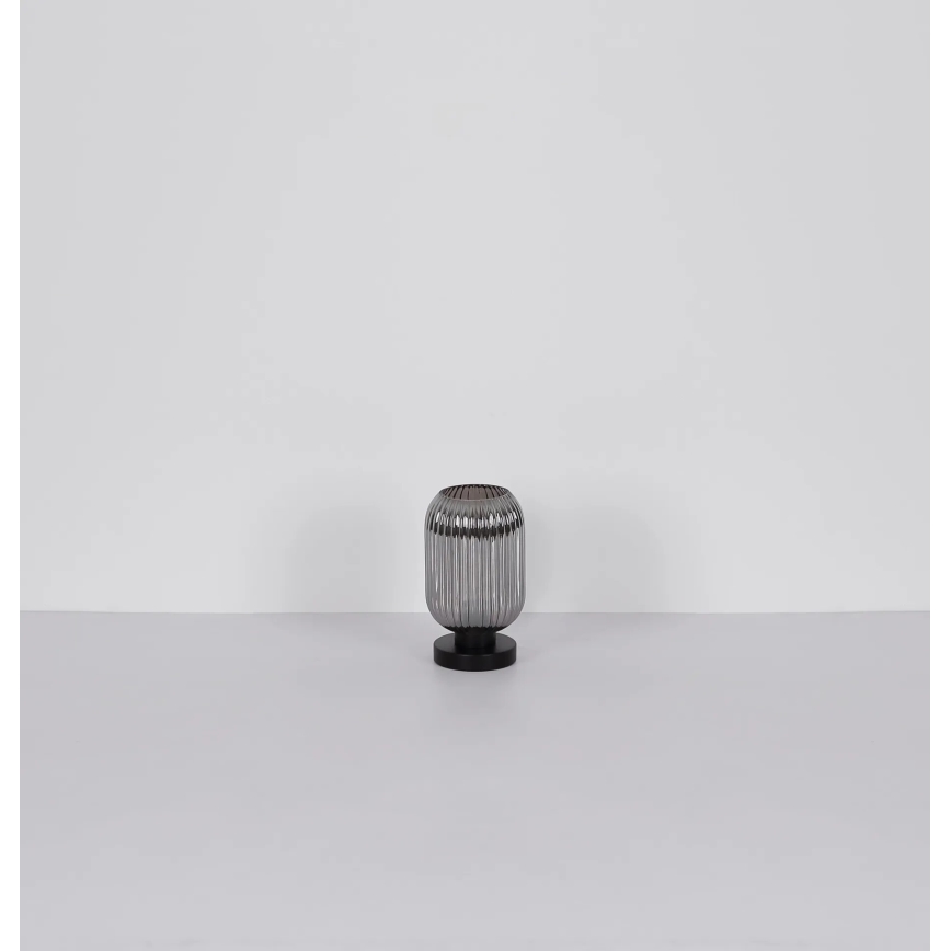 Globo - Tischleuchte 1xE27/40W/230V grau