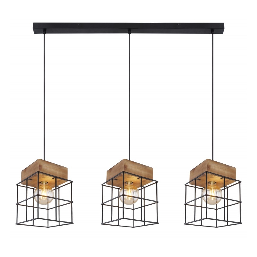 Globo - Hängeleuchte 3xE27/60W/230V