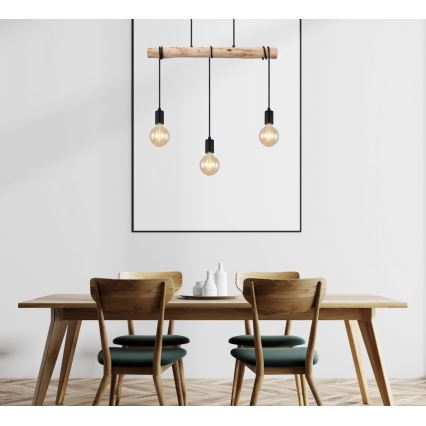 Globo - Deckenleuchte an Kabel 3xE27/60W/230V