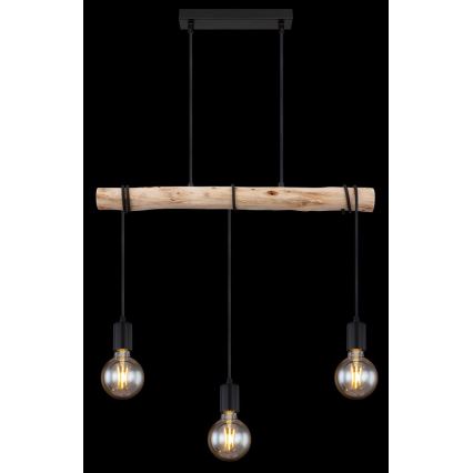 Globo - Deckenleuchte an Kabel 3xE27/60W/230V