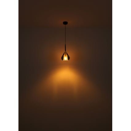 Globo - Hängeleuchte 1xE27/60W/230V d 20 cm schwarz