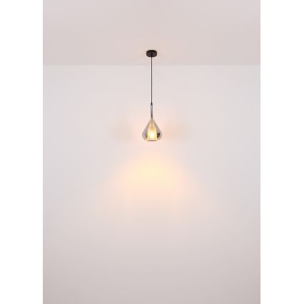 Globo - Hängeleuchte 1xE27/60W/230V d 20 cm schwarz