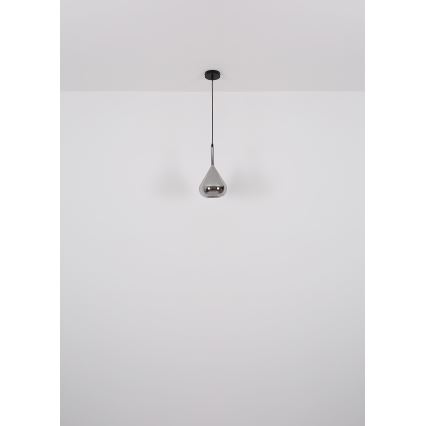 Globo - Hängeleuchte 1xE27/60W/230V d 20 cm schwarz