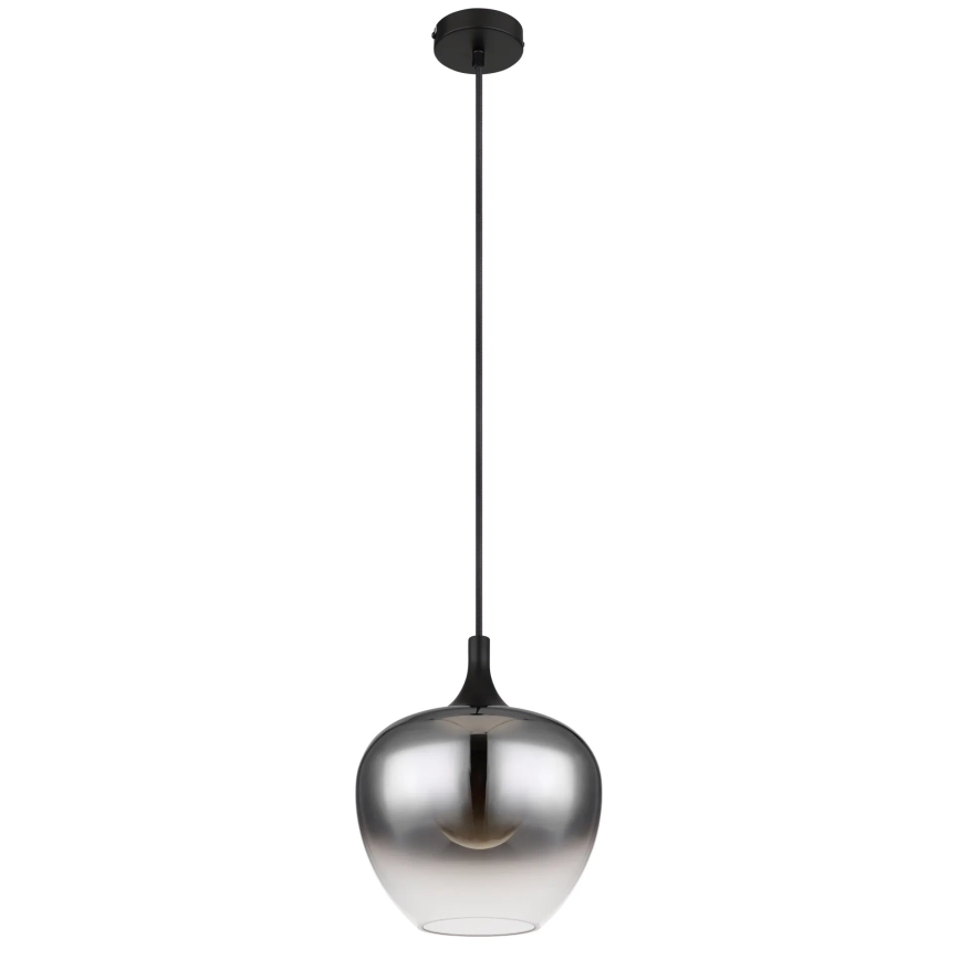 Globo - Hängeleuchte 1xE27/40W/230V d 24 cm schwarz
