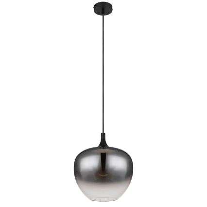 Globo - Hängeleuchte 1xE27/60W/230V d 29 cm schwarz