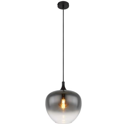 Globo - Hängeleuchte 1xE27/60W/230V d 29 cm schwarz