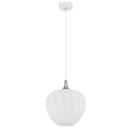 Globo - Hängeleuchte 1xE27/60W/230V d 29 cm weiß