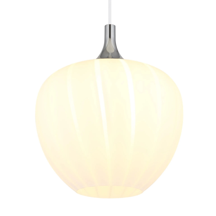 Globo - Hängeleuchte 1xE27/60W/230V d 29 cm weiß