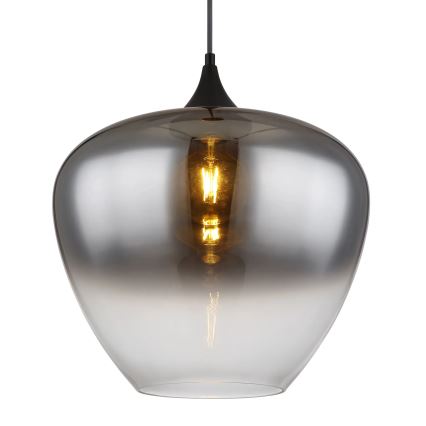 Globo - Hängeleuchte 1xE27/60W/230V d 40 cm schwarz