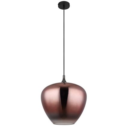 Globo - Hängeleuchte 1xE27/60W/230V d 40 cm kupfern
