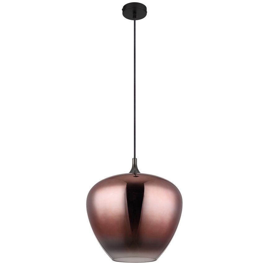 Globo - Hängeleuchte 1xE27/60W/230V d 40 cm kupfern