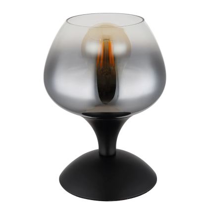 Globo - Tischleuchte 1xE27/40W/230V schwarz