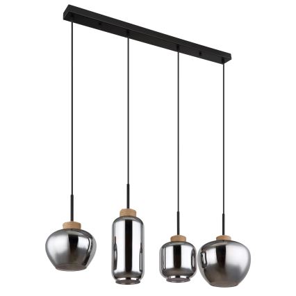 Globo - Hängeleuchte 4xE27/40W/230V