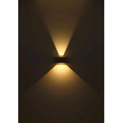 Globo - LED-Wandleuchte LED/8W/230V braun