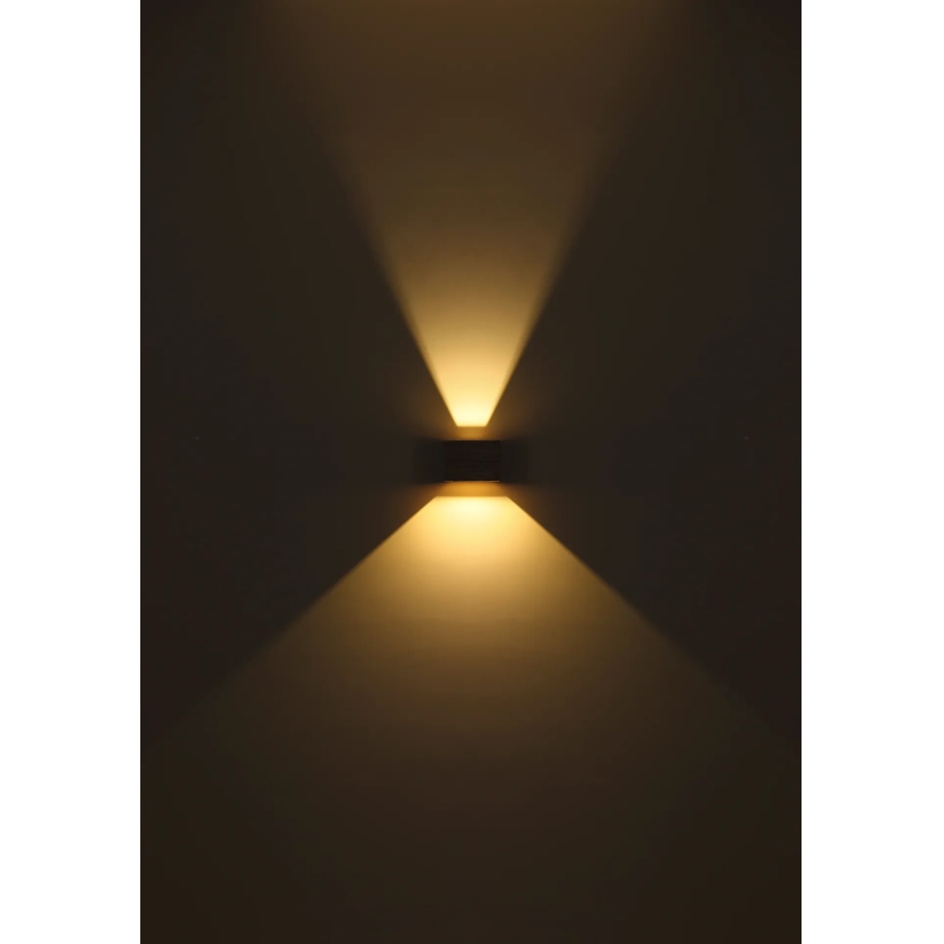 Globo - LED-Wandleuchte LED/8W/230V braun