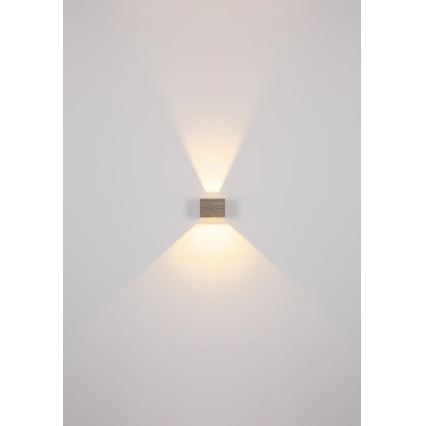 Globo - LED-Wandleuchte LED/8W/230V braun