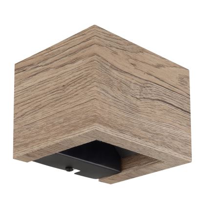 Globo - LED-Wandleuchte LED/8W/230V braun