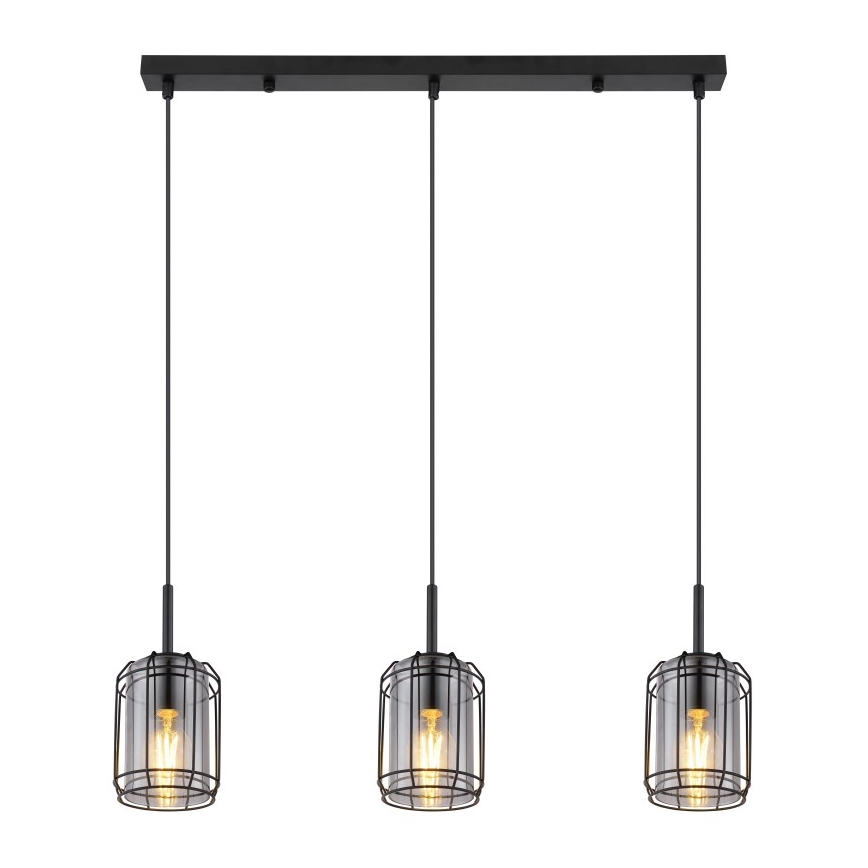 Globo - Hängeleuchte 3xE27/60W/230V