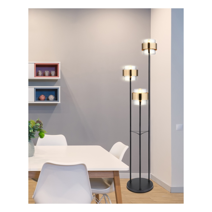 Globo - Stehleuchte 3xE27/60W/230V