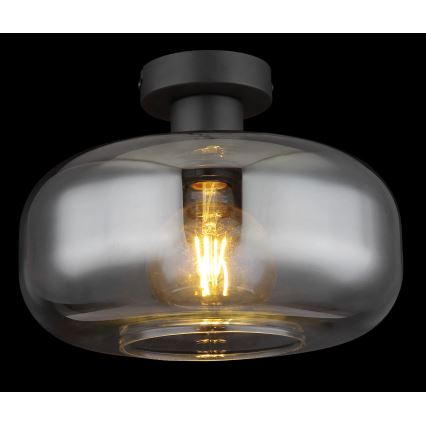 Globo - Anbauleuchte 1xE27/40W/230V d 28 cm grau