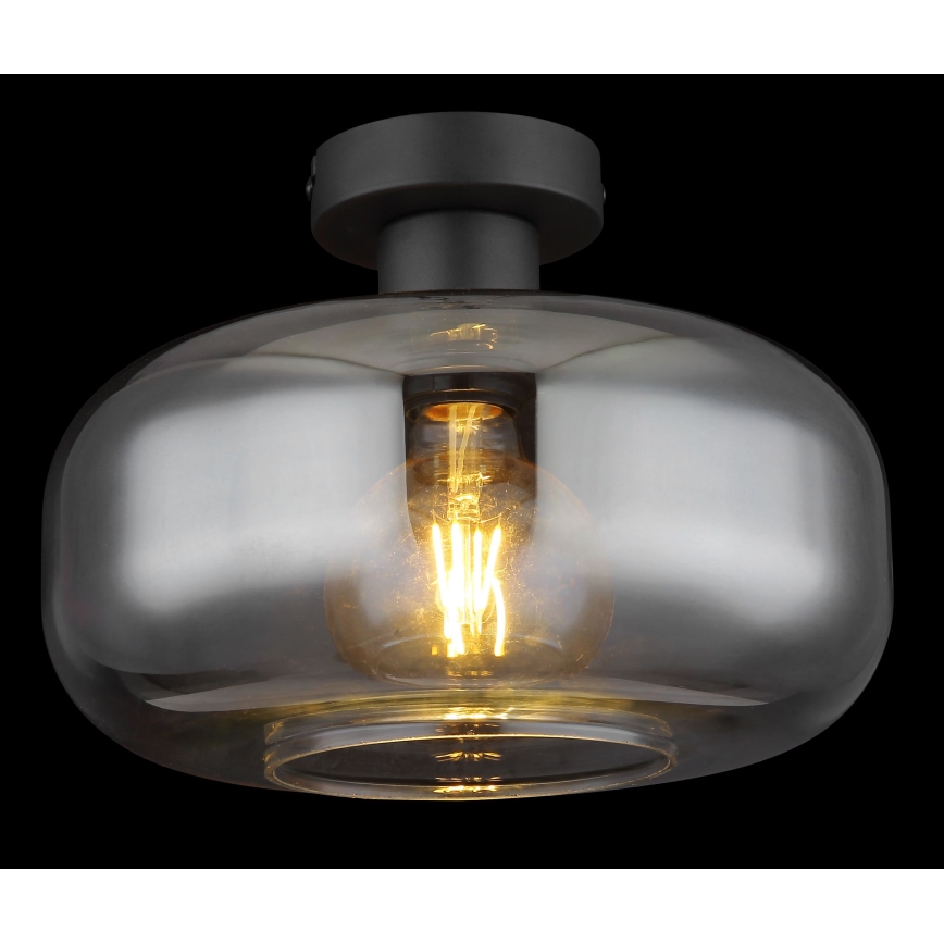 Globo - Anbauleuchte 1xE27/40W/230V d 28 cm grau