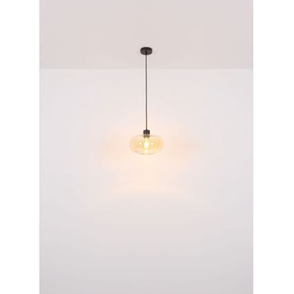 Globo - Hängeleuchte 1xE27/40W/230V d 28 cm klar