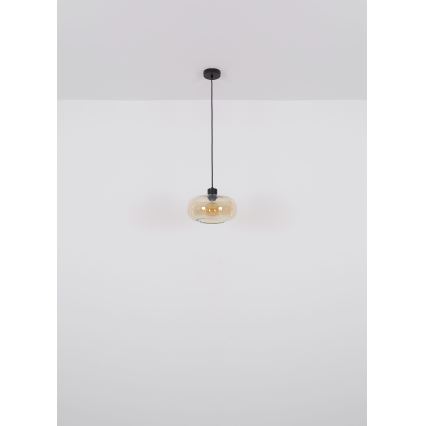 Globo - Hängeleuchte 1xE27/40W/230V d 28 cm klar