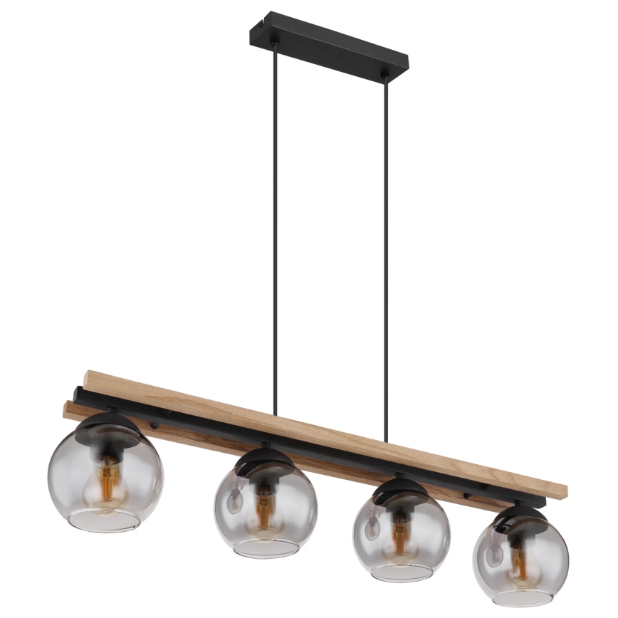 Globo - Hängeleuchte 4xE27/25W/230V
