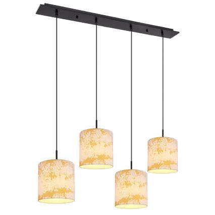 Globo 15580-4H - Hängeleuchte ENGELBERT 4xE27/40W/230V