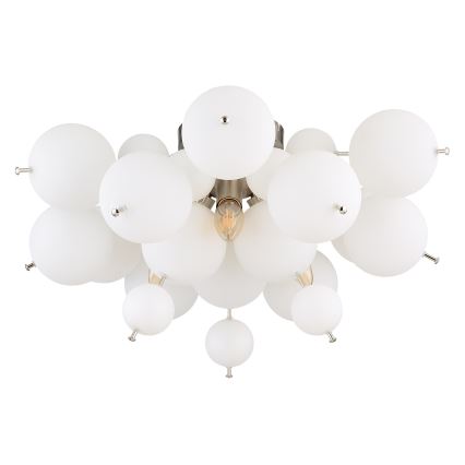 Globo - Anbauleuchte 3xE14/25W/230V d 55 cm weiß