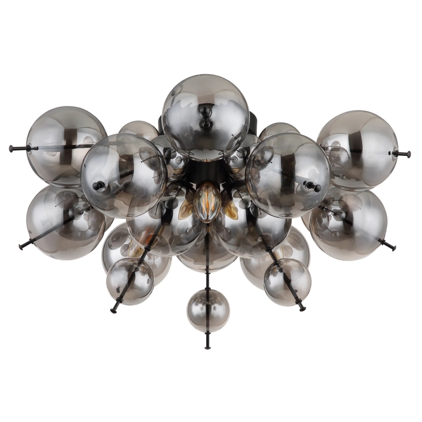 Globo - Anbauleuchte 3xE14/25W/230V d 55 cm schwarz