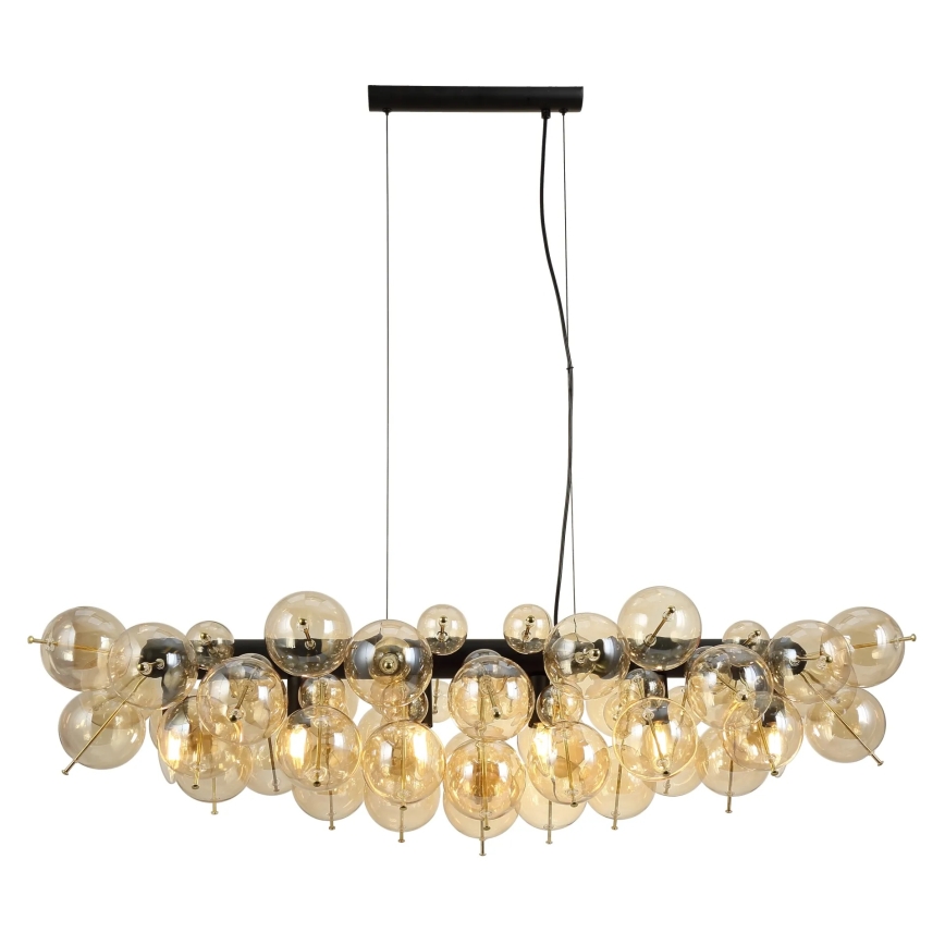 Globo - Pendelleuchte an Kabel 6xE14/25W/230V goldfarben
