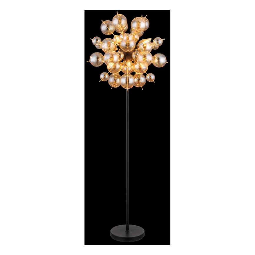 Globo - Stehleuchte 6xE14/25W/230V goldfarben