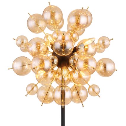 Globo - Stehleuchte 6xE14/25W/230V goldfarben