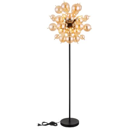 Globo - Stehleuchte 6xE14/25W/230V goldfarben