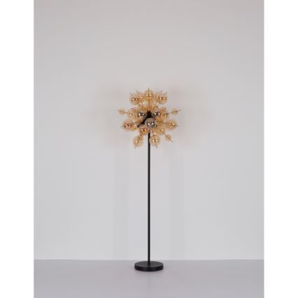 Globo - Stehleuchte 6xE14/25W/230V goldfarben