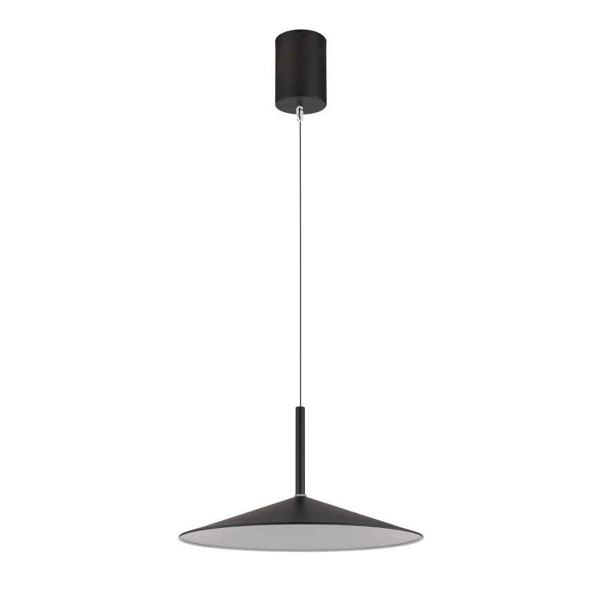 Globo - LED-Pendelleuchte an Stahlseil LED/18W/230V 4000K schwarz