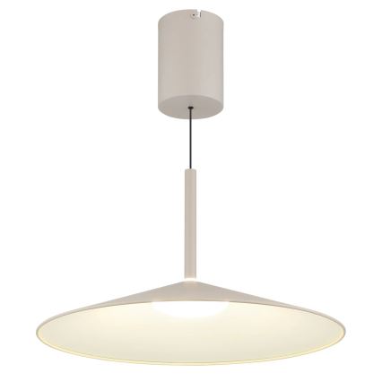 Globo - LED-Pendelleuchte an Stahlseil LED/18W/230V 4000K beige