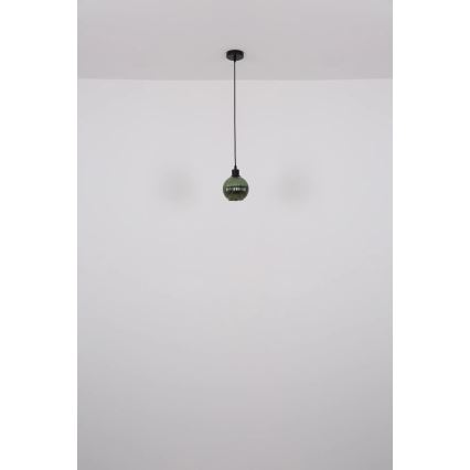 Globo - Hängeleuchte 1xE27/25W/230V d 15 cm kupfern